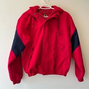 Outer Banks Crew Red & Blue Rowing Jacket Size S